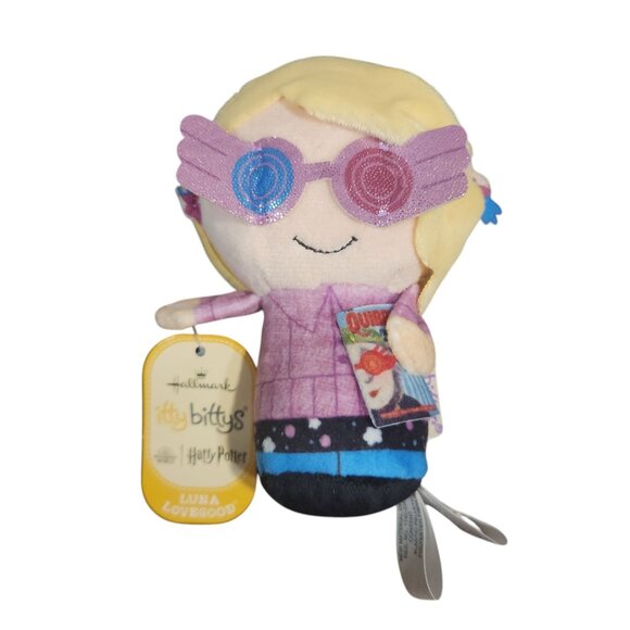 Hallmark Itty Bitty Harry Potter Luna Lovegood Beanbag Plush - Picture 1 of 4